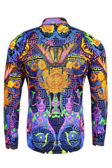 Men's Rhinestone Baroque Shirt Collection