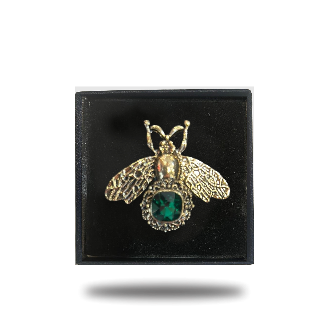Bee Queen Crystal Lapel pins PINS Ph accessories Vercini