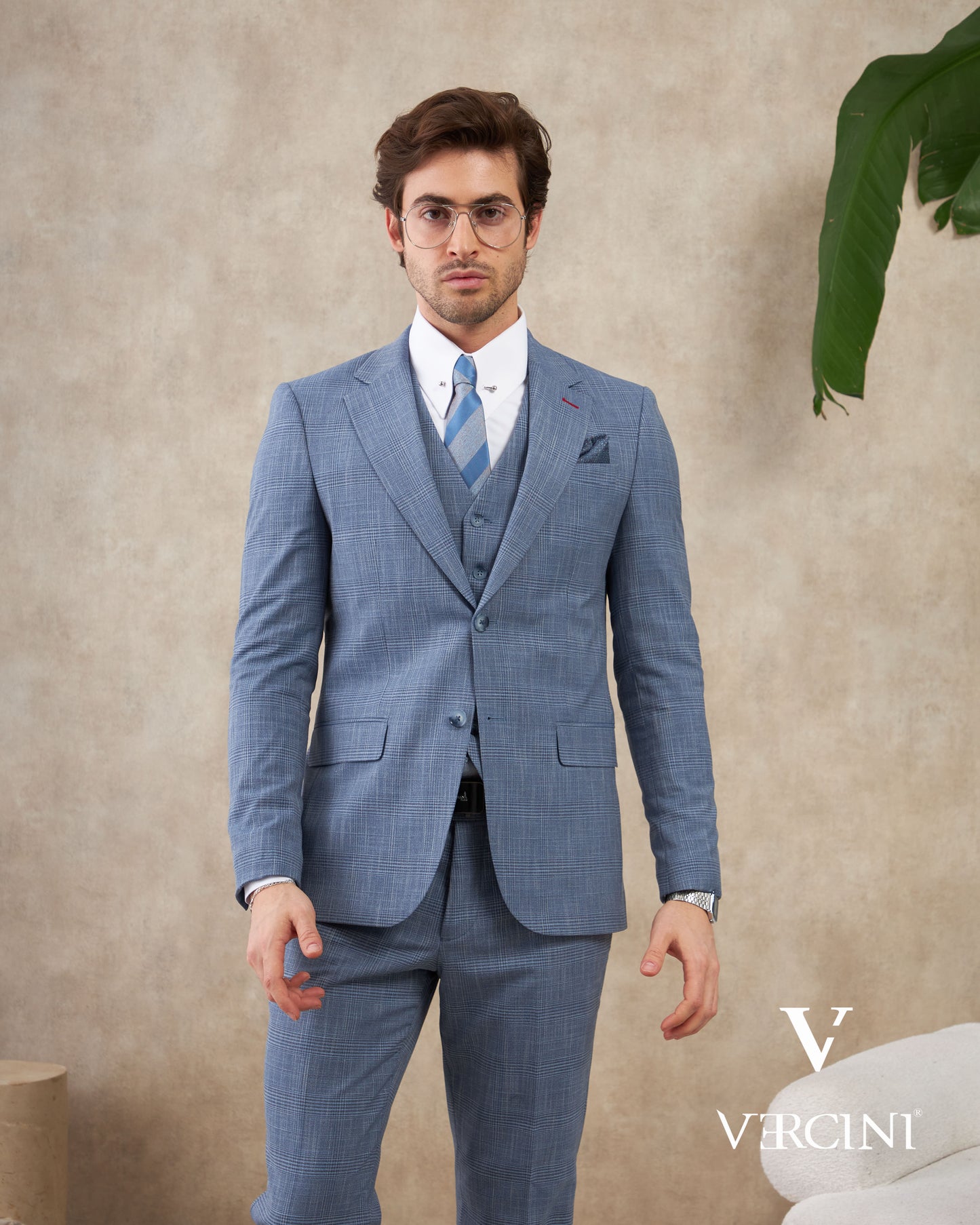 Vercini Urban Sophisticate Three-Piece Suit