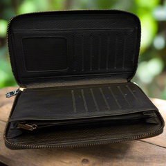 Mens Karali  Big Leather Wallets