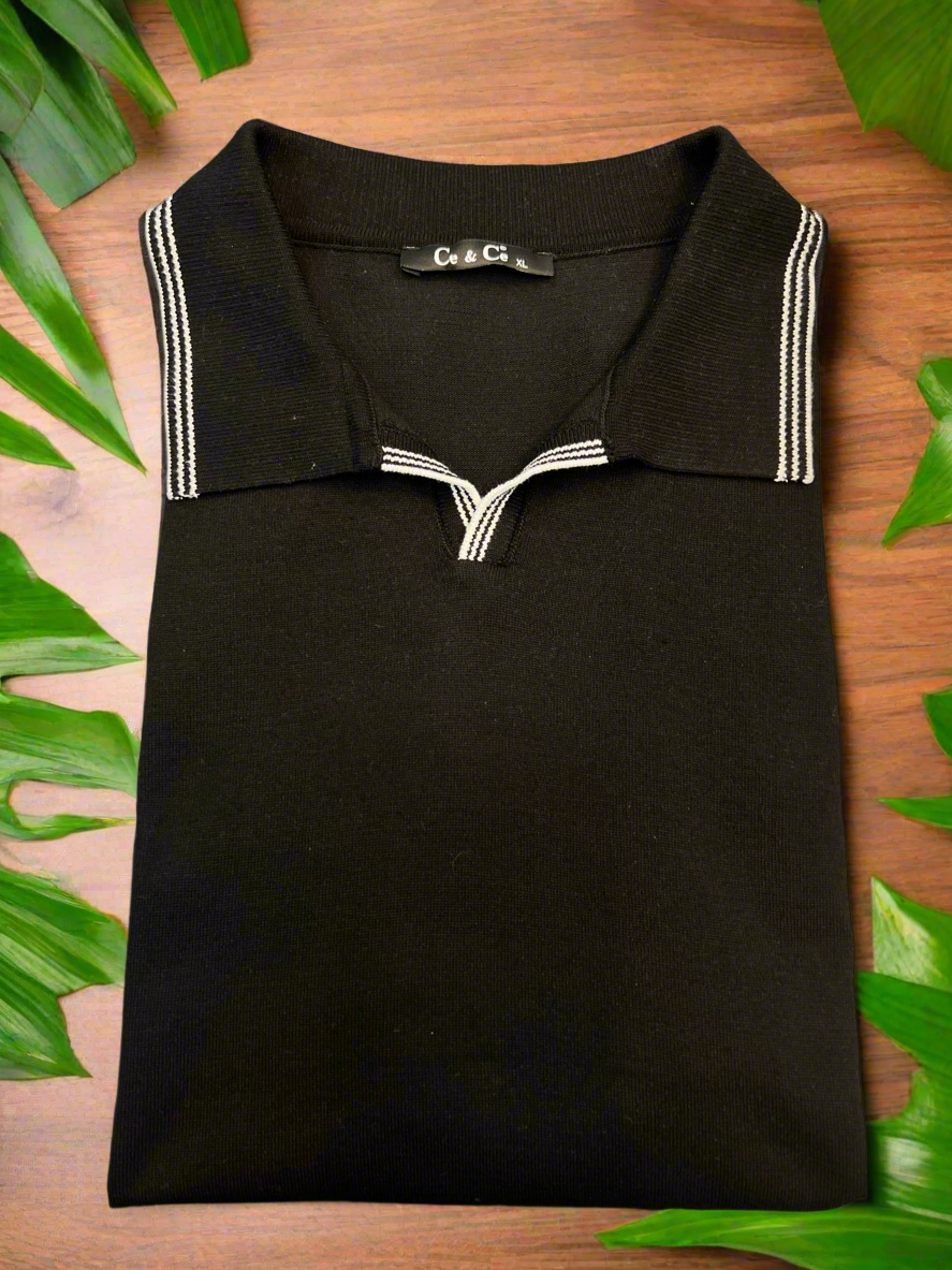 Ce&Ce Classic Knit Polo