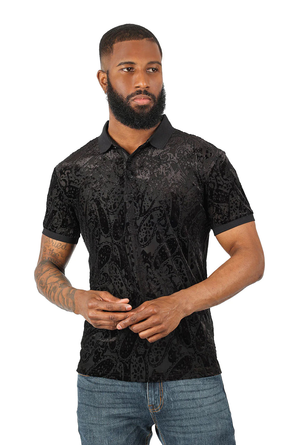 Men's Paisley Passion Polo Shirt