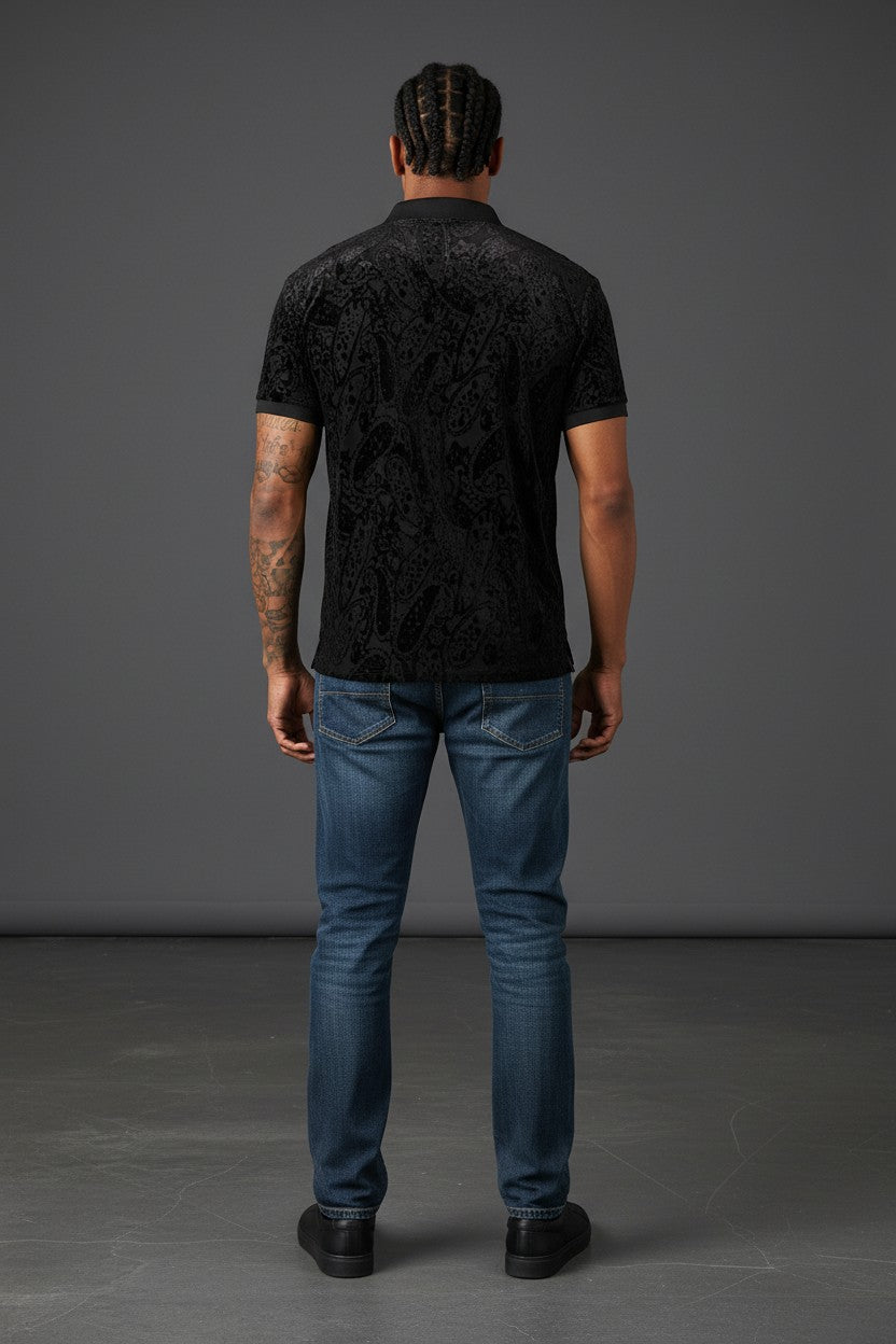 Men's Paisley Passion Polo Shirt