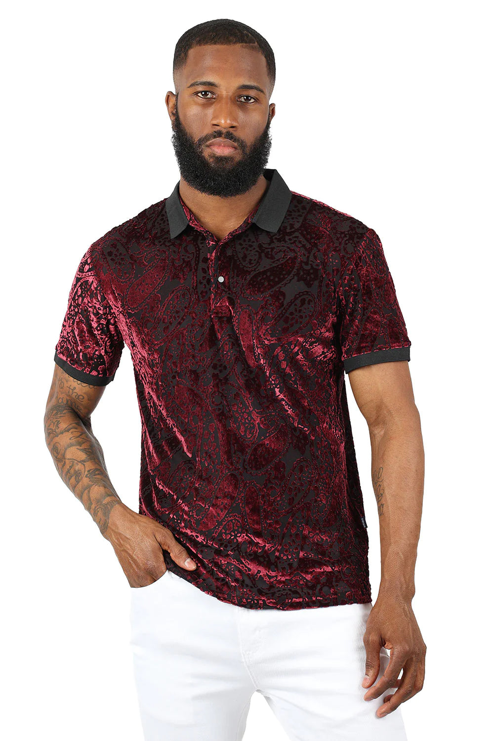 Men's Paisley Passion Polo Shirt