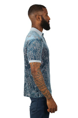 Men's Paisley Passion Polo Shirt