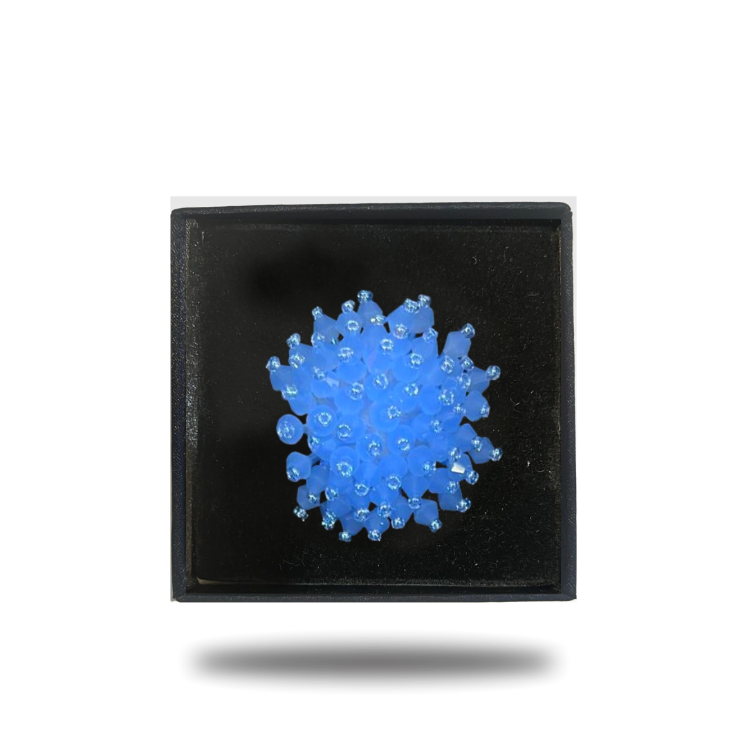 Crystal Bloom Lapel pins