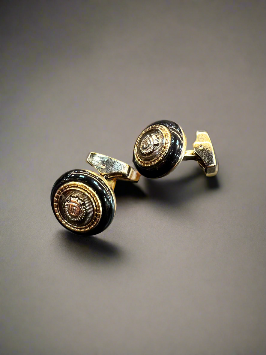 Vercini Multi-Tone Elegance Cufflinks – Sophisticated Accents in Every Shade