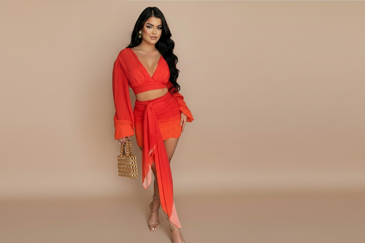 OMBRE TWO PIECE SET