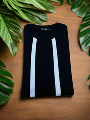 Vercini by CE&CE Striped Polo – Refined Comfort in Classic Tones