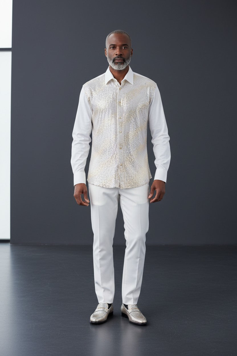 MEN'S LUXURY SHIRT ELEGANCE AND STYLE