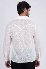 Janeiro Embroidered Long Sleeve Shirt