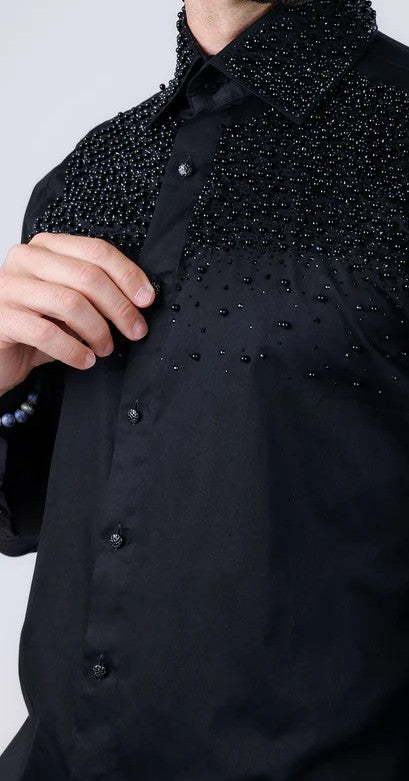 Velona Pearls Long Sleeve Shirt