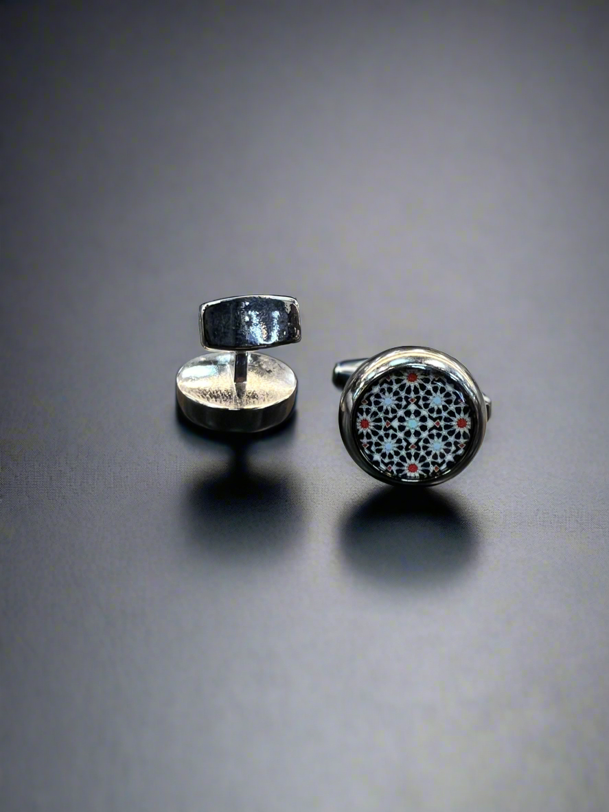 Vercini Multi-Tone Elegance Cufflinks – Sophisticated Accents in Every Shade