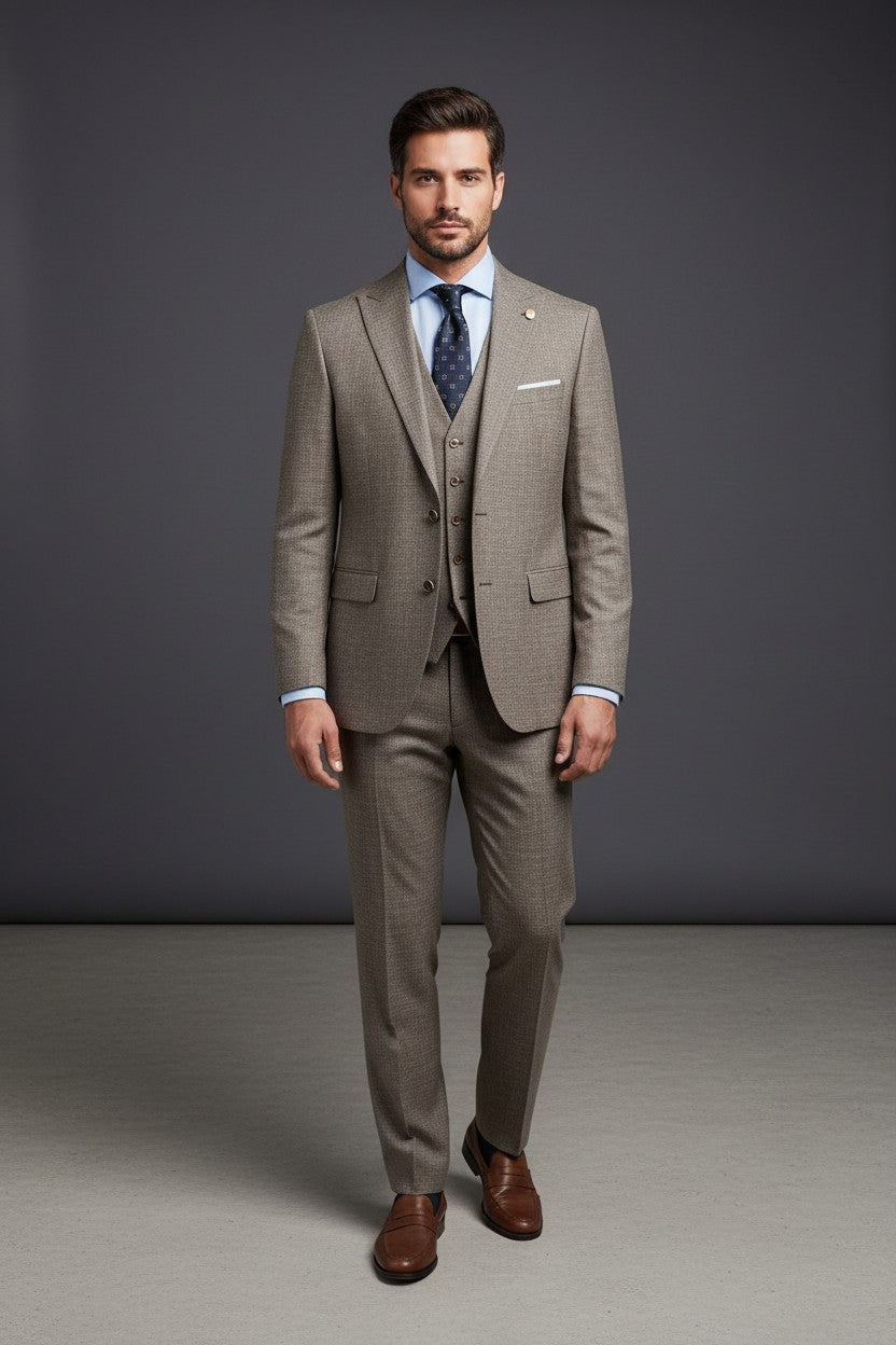 Vercini Signature Three-Piece Suit Collection