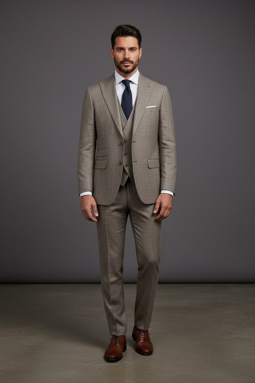 Vercini Signature Three-Piece Suit Collection
