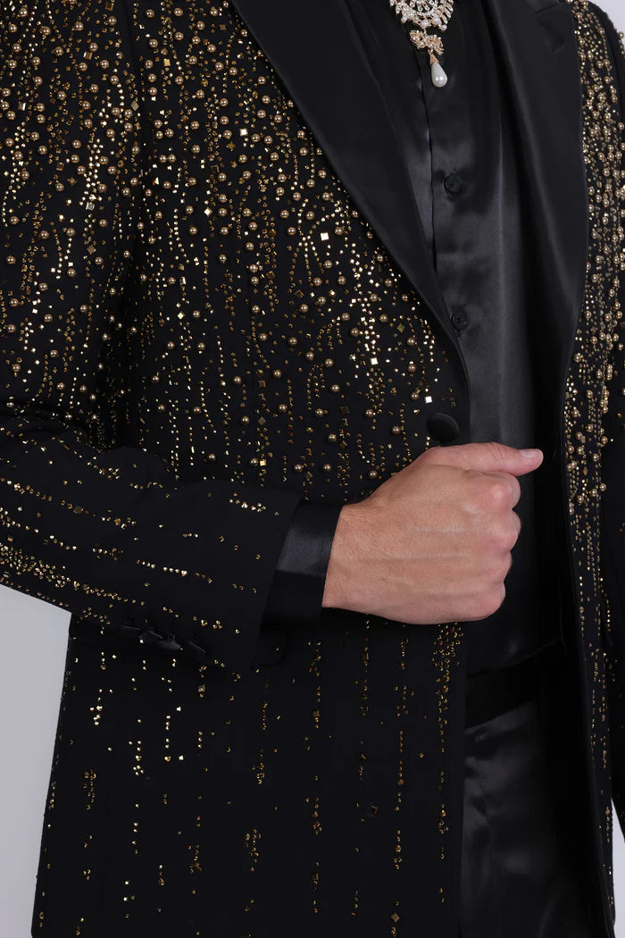 Tuxedo Blazer - Shawl Collar Evening Jacket