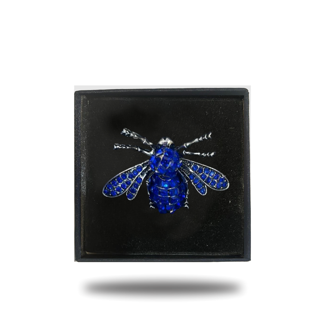 Bee Crystal Lapel pins