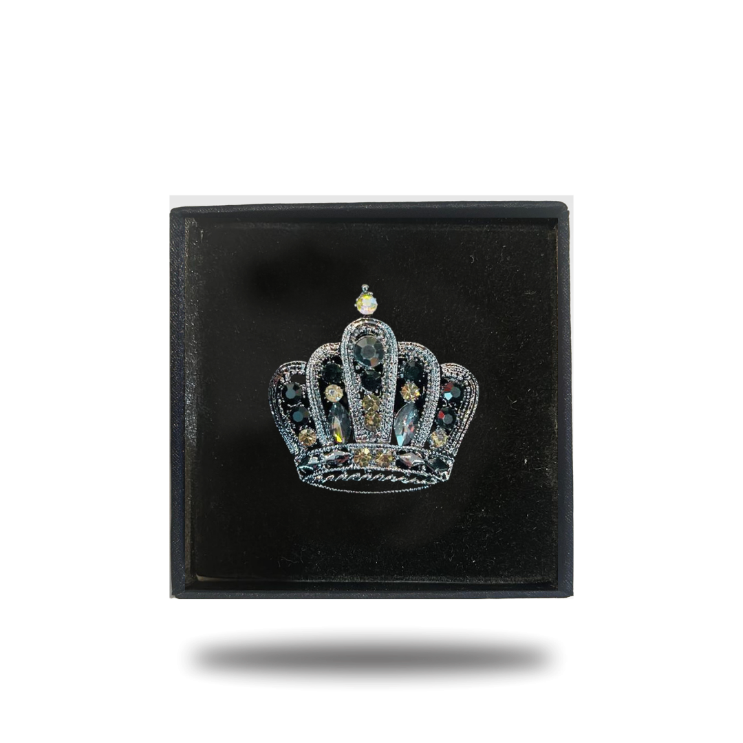 M6 Crown Crystal lapel pins Ph accessories Vercini