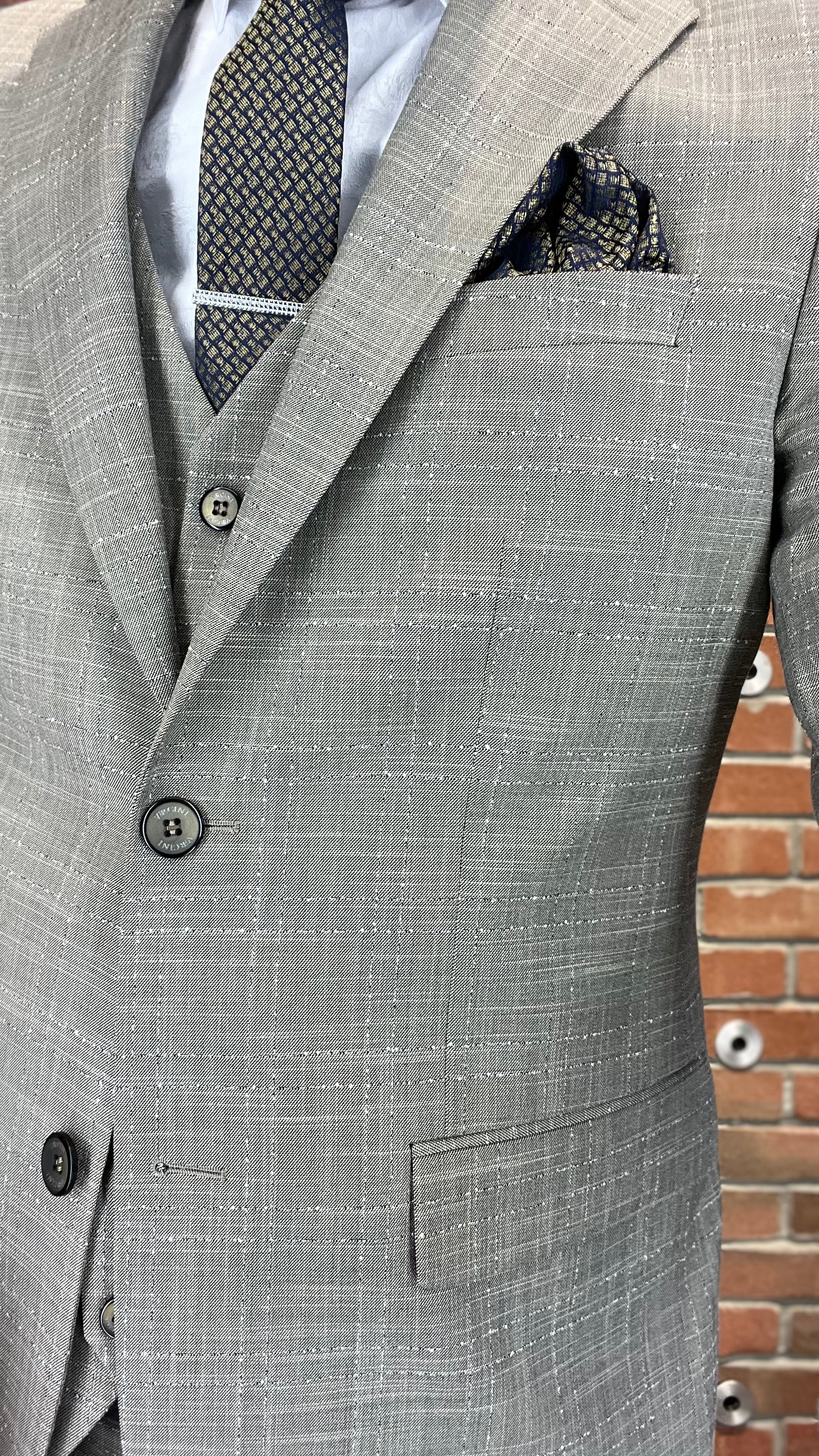 Vercini Urban Silverline Vestment Suit