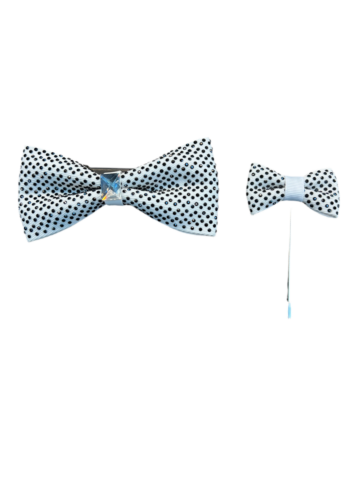 Fancy Deluxe Bow Ties & Pin Lapel