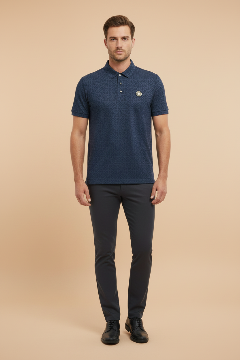Blue Short Sleeve Shirt