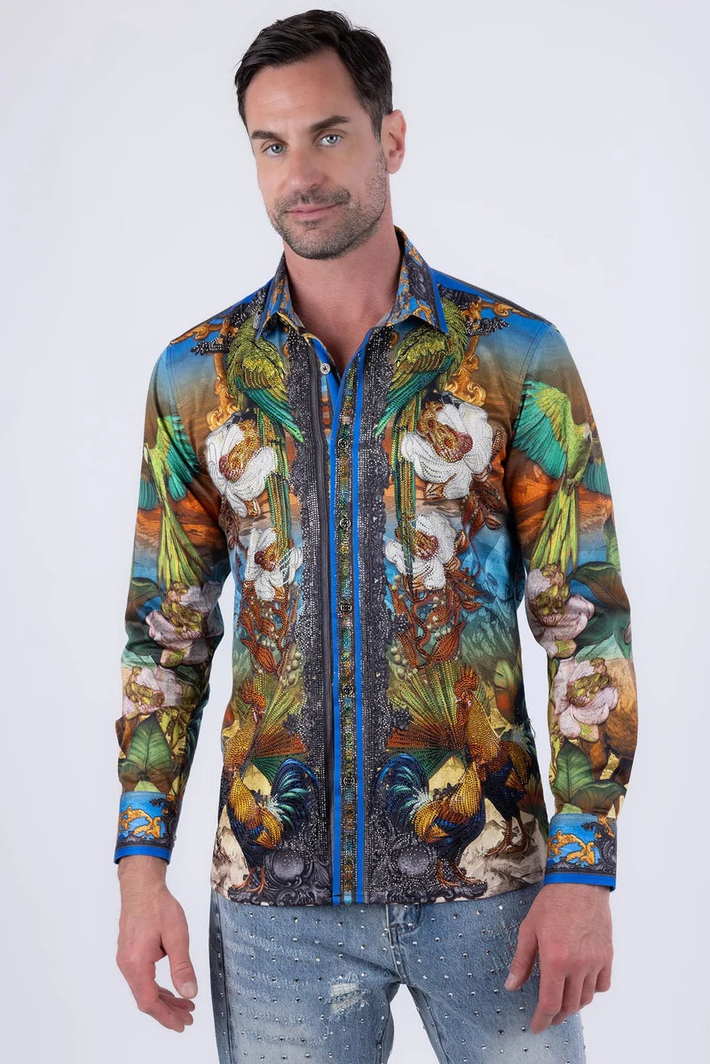 Savanna Rhinestone Long Sleeve Shirt