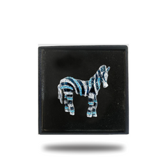 Zebra Crystal Lapel pins PINS Ph accessories Vercini