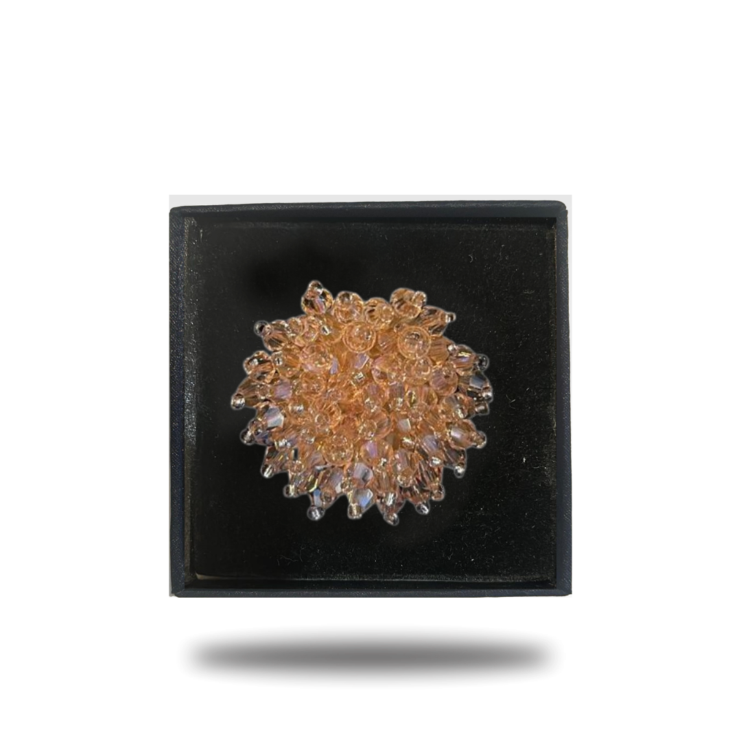 Crystal Bloom Lapel pins