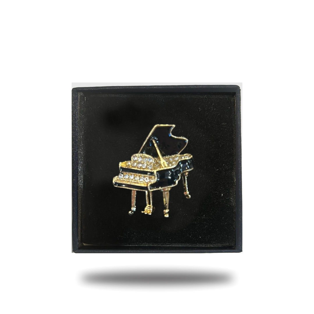 Piano Crystal lapel pins Ph accessories Vercini