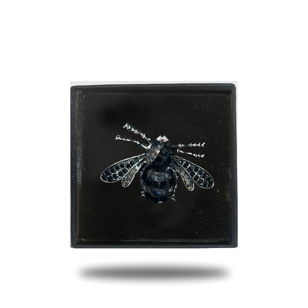 Bee Crystal Lapel pins