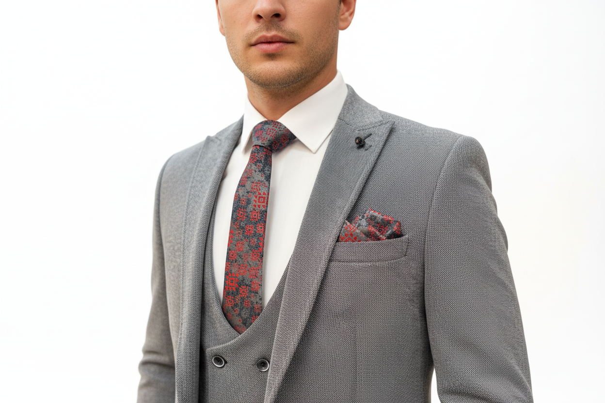 Smart & Stylish 3-Piece Suit – Effortless Elegance