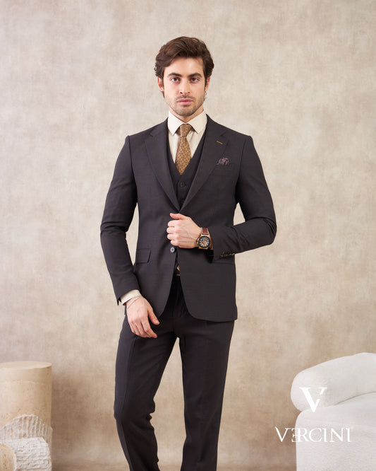Vercini Milano Elegance Three-Piece Men's Suit SUITS 3 Piece Suits Vercini