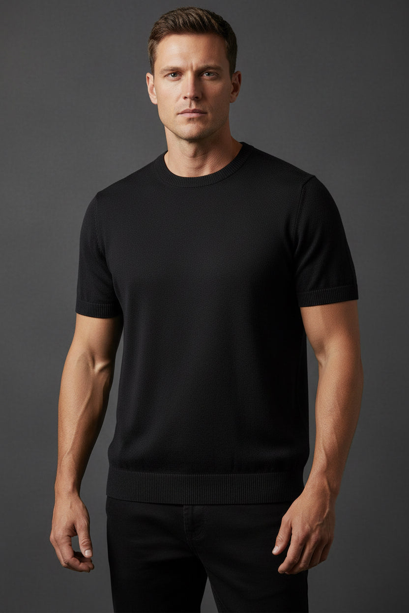 T-shirt sweater short sleeve for Spring