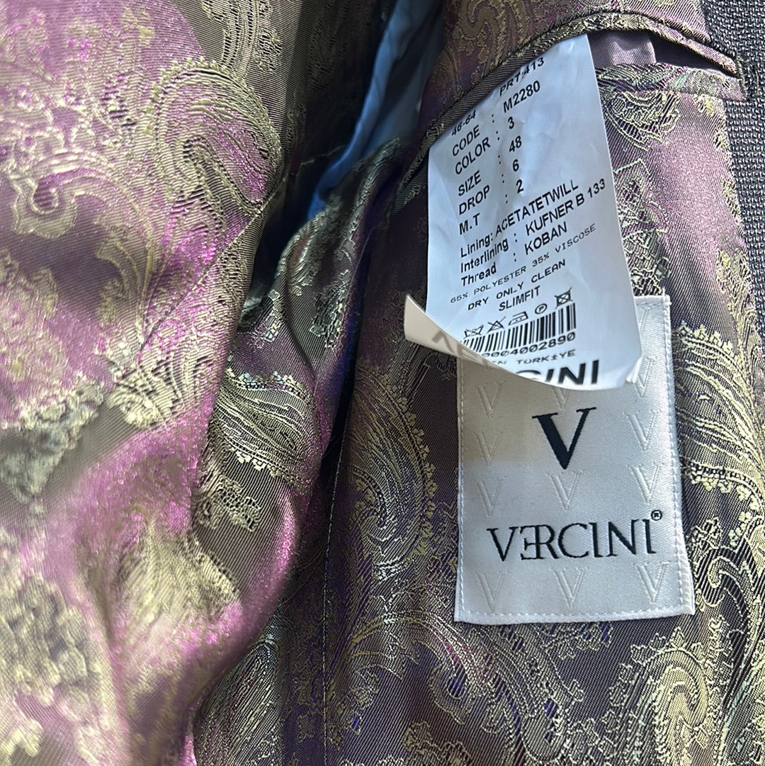 Vercini light purple Men's Blazer