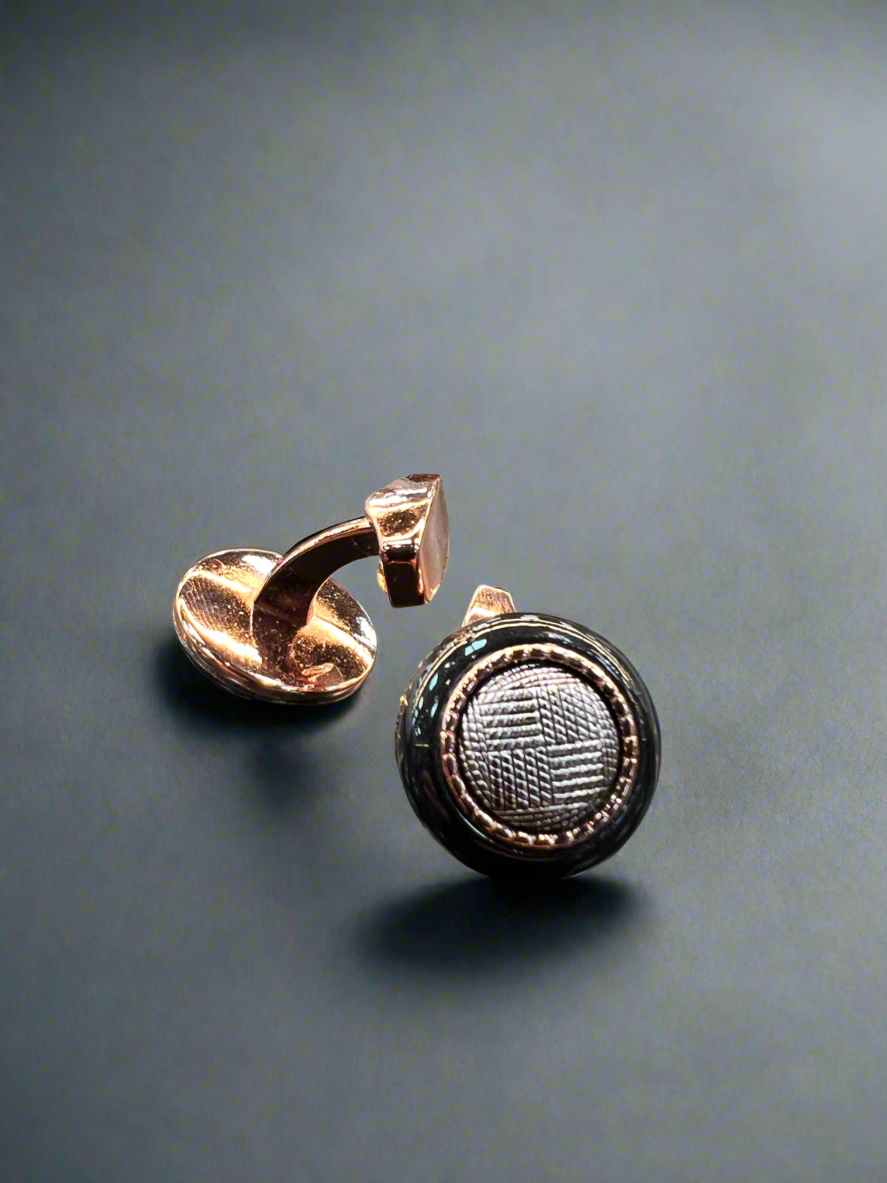 Vercini Multi-Tone Elegance Cufflinks – Sophisticated Accents in Every Shade