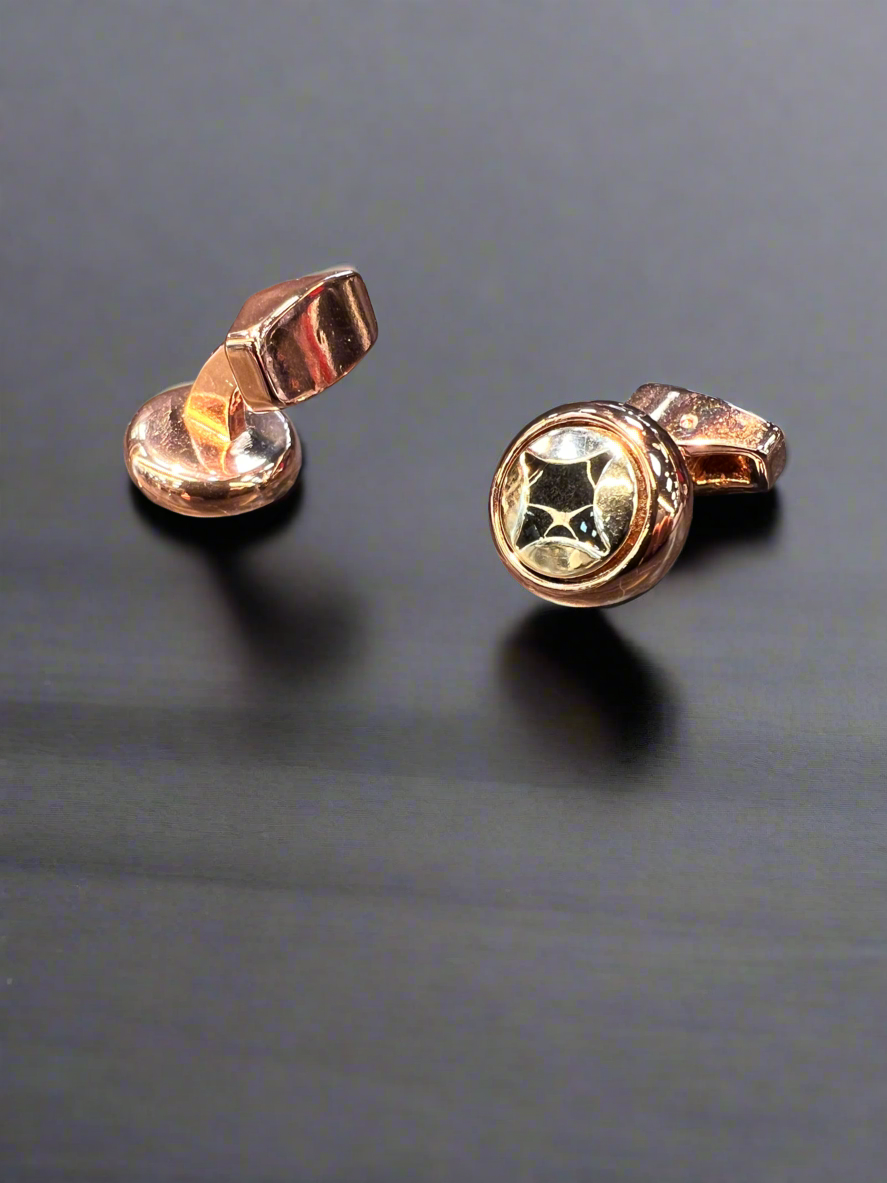 Vercini Multi-Tone Elegance Cufflinks – Sophisticated Accents in Every Shade