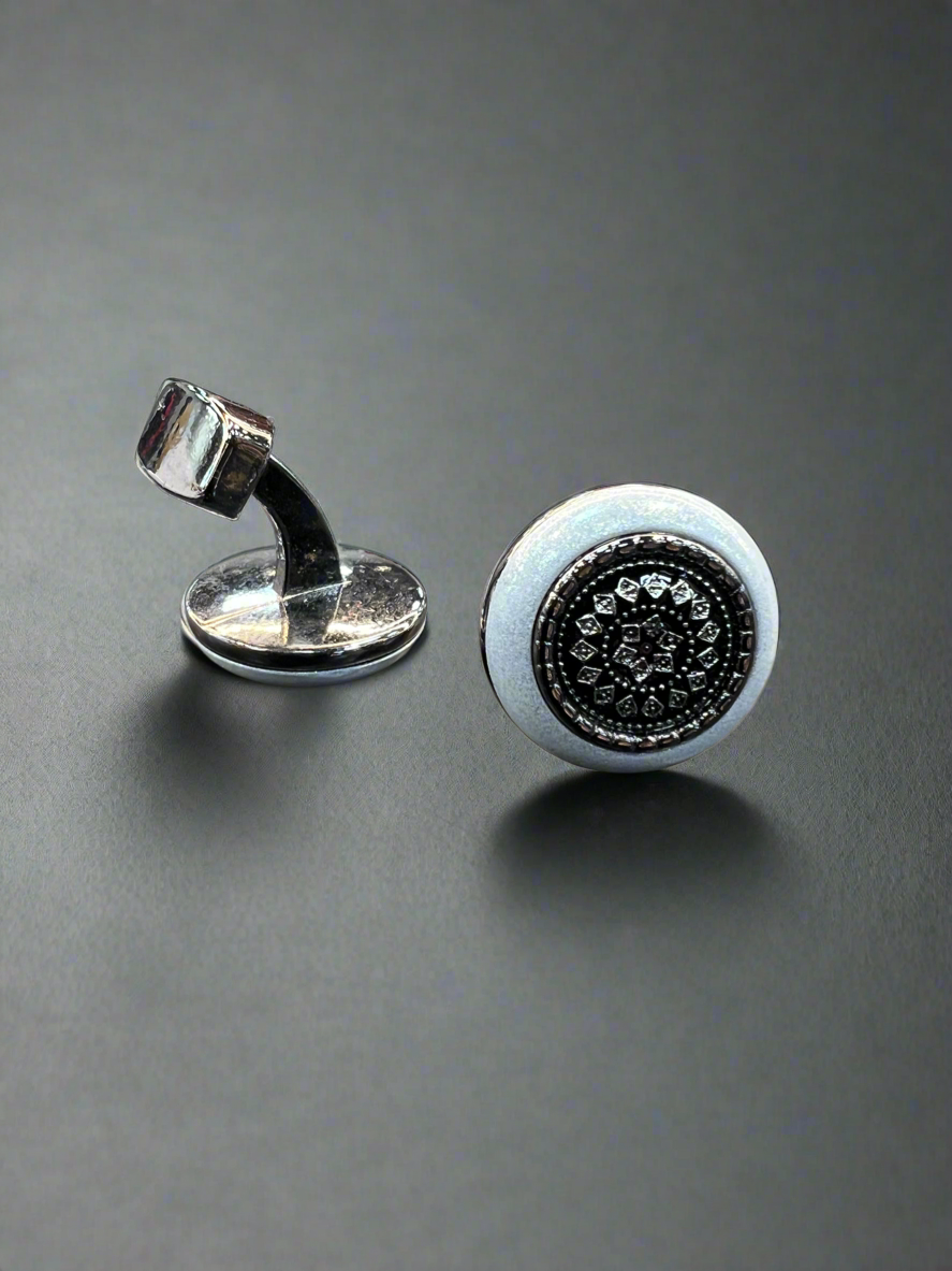 Vercini Multi-Tone Elegance Cufflinks – Sophisticated Accents in Every Shade