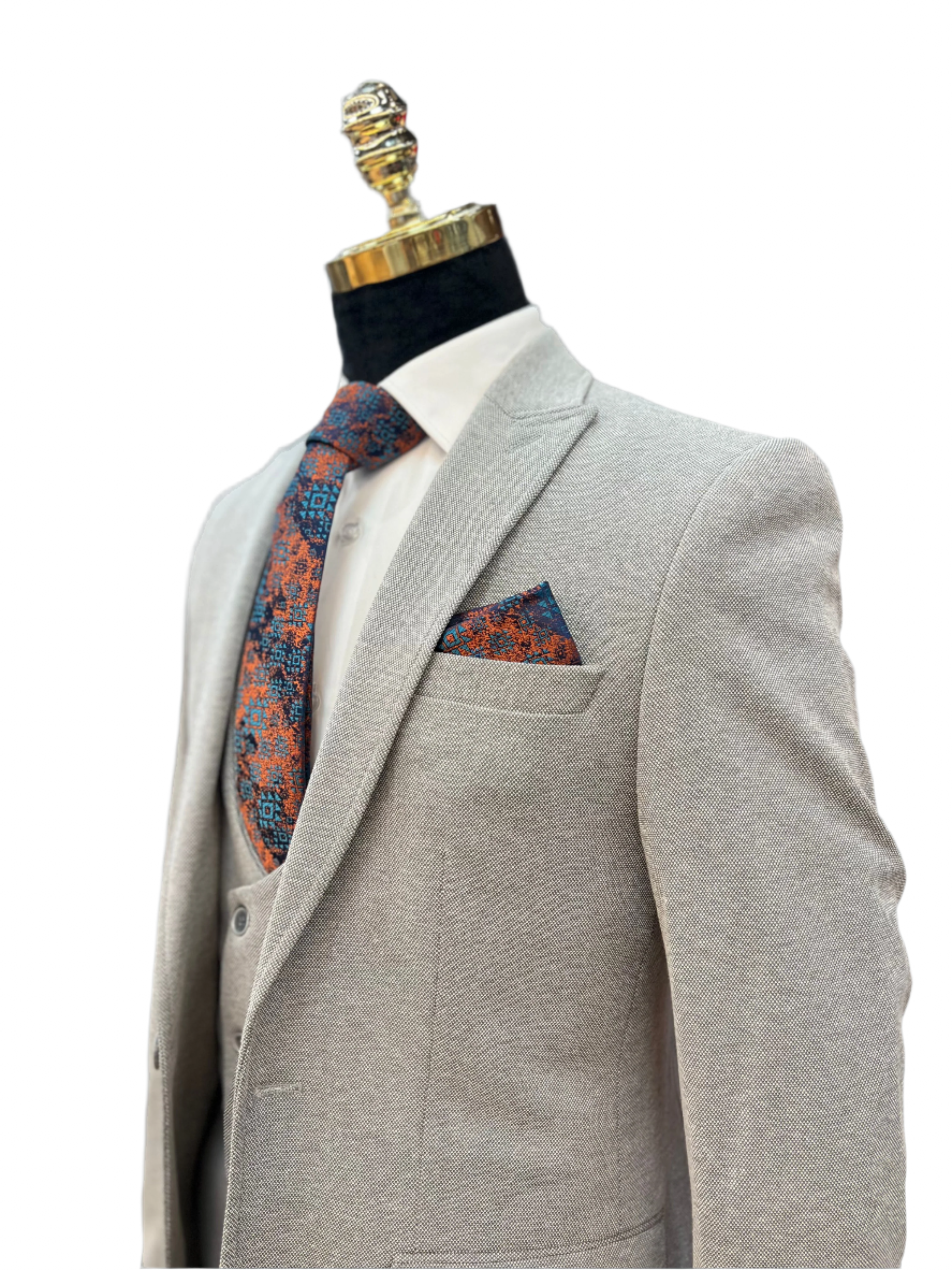 Smart & Stylish 3-Piece Suit – Effortless Elegance