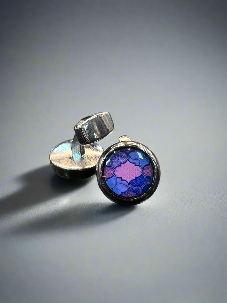 Vercini Multi-Tone Elegance Cufflinks – Sophisticated Accents in Every Shade