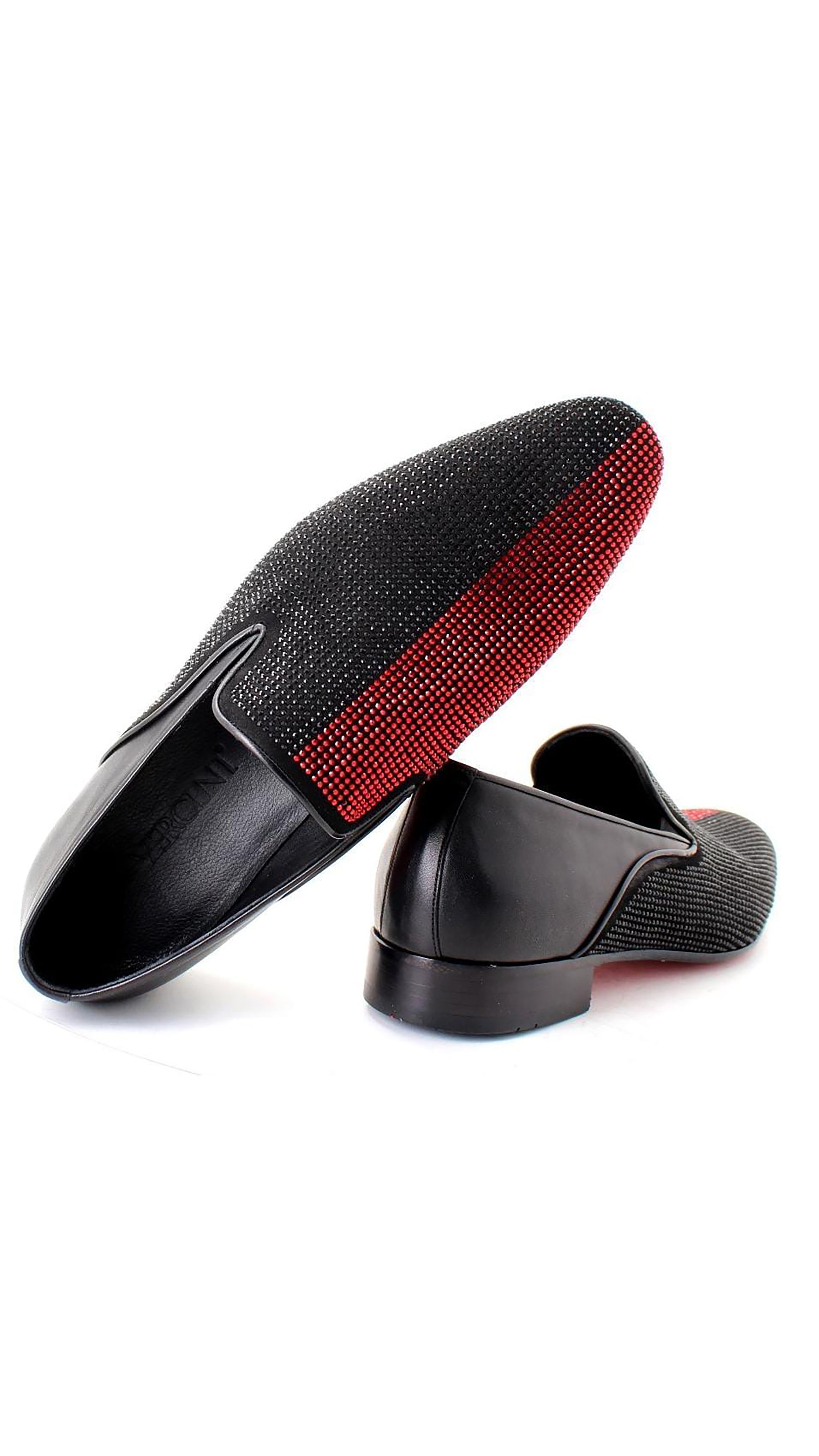 Vercini Radiant Red Accent Loafers SHOES Shoe Collection Vercini
