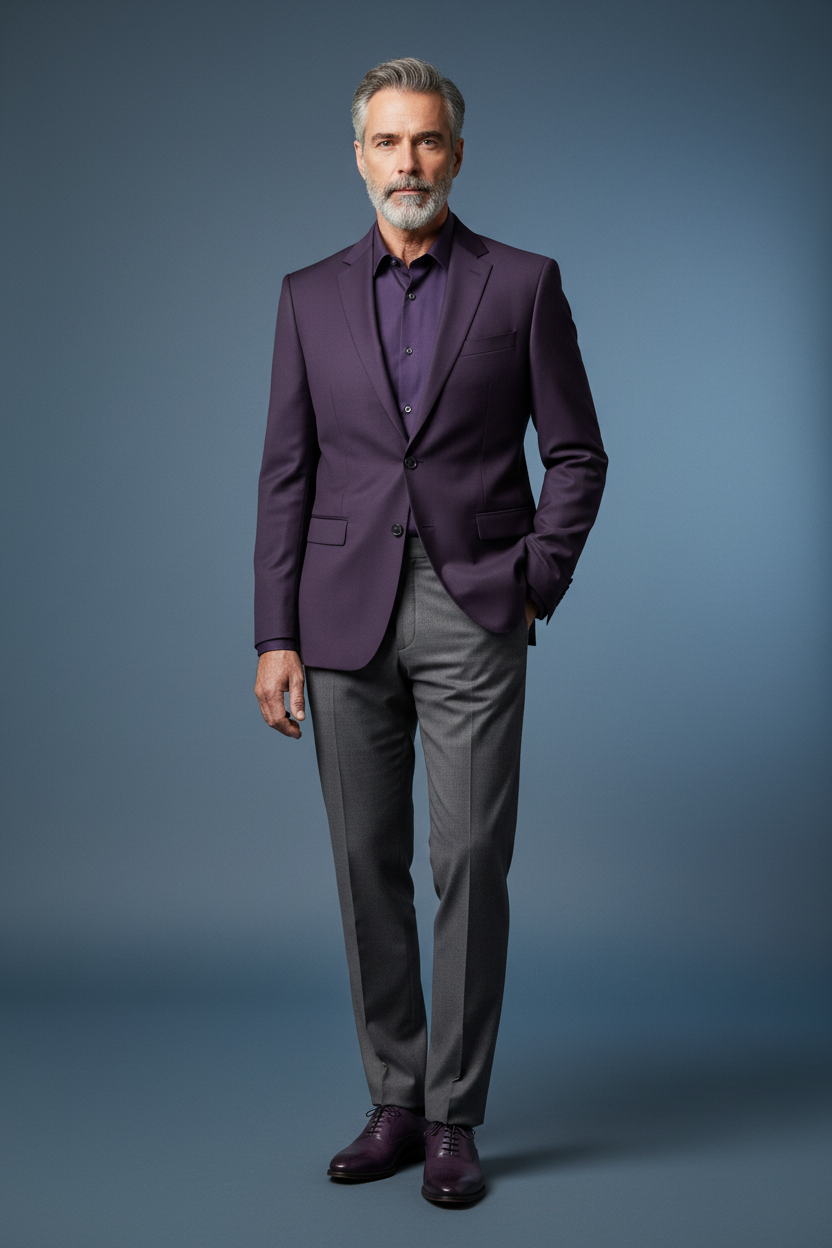 Vercini Slim Fit Dress Slacks - Premium Men's Dress Pants