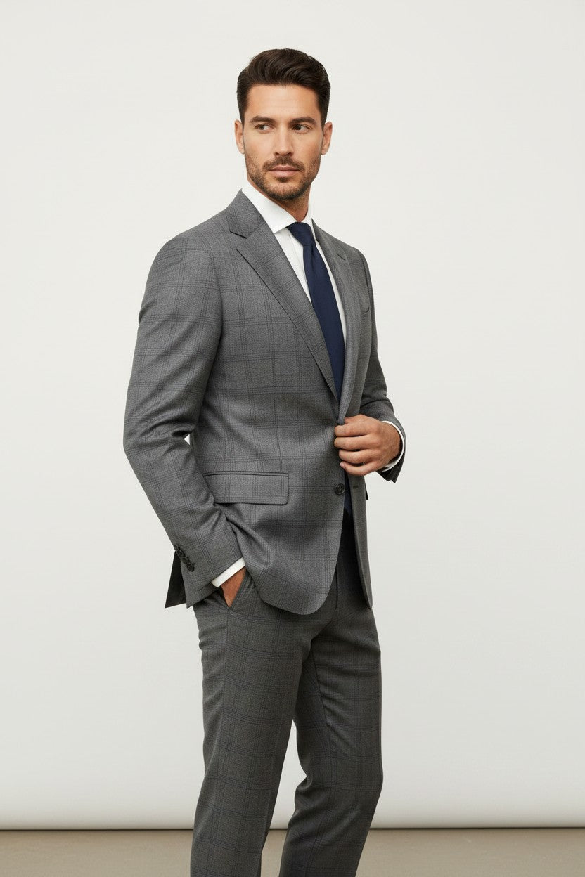 Vitale Barberis Canonico Glen Plaid Suit