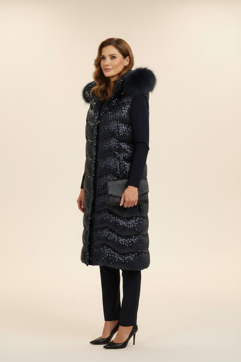 Sequins Vest Dress