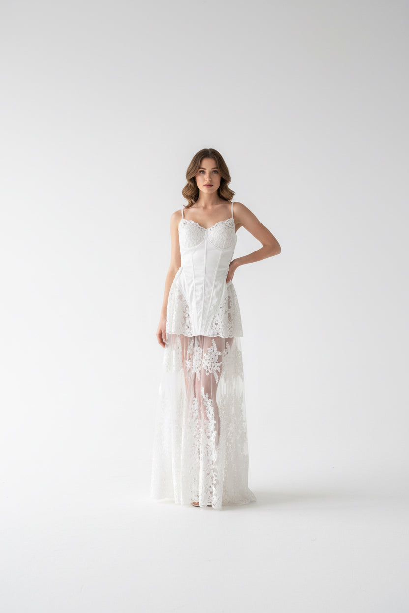 MINI DRESS MODERN ROMANCE GOWN