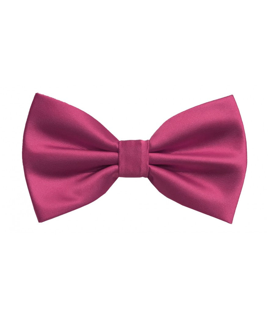 Solid Pre-Tied Bow Ties & Hankies