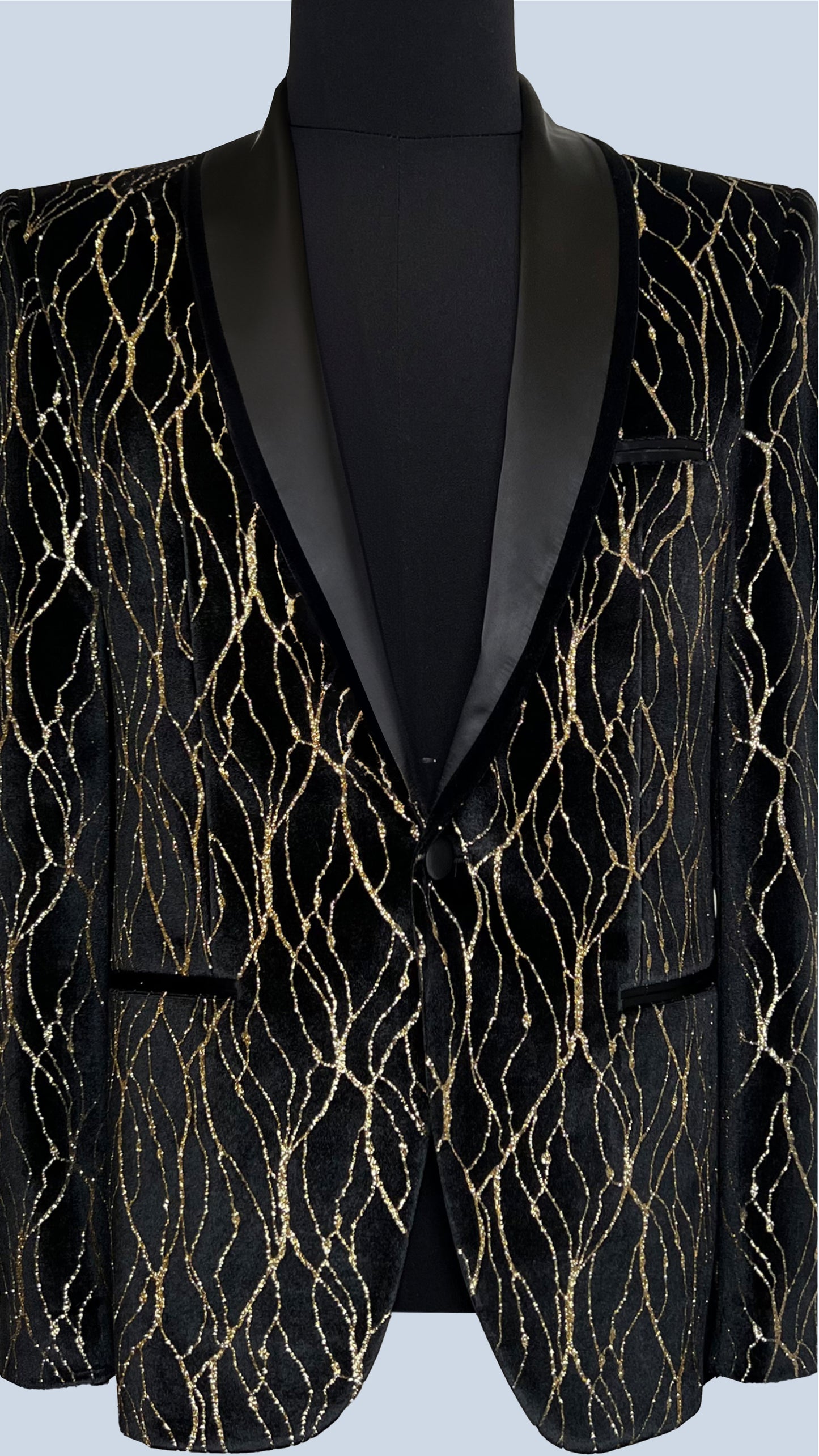 Luxurious Men's Tuxedo Blazer by Vercini