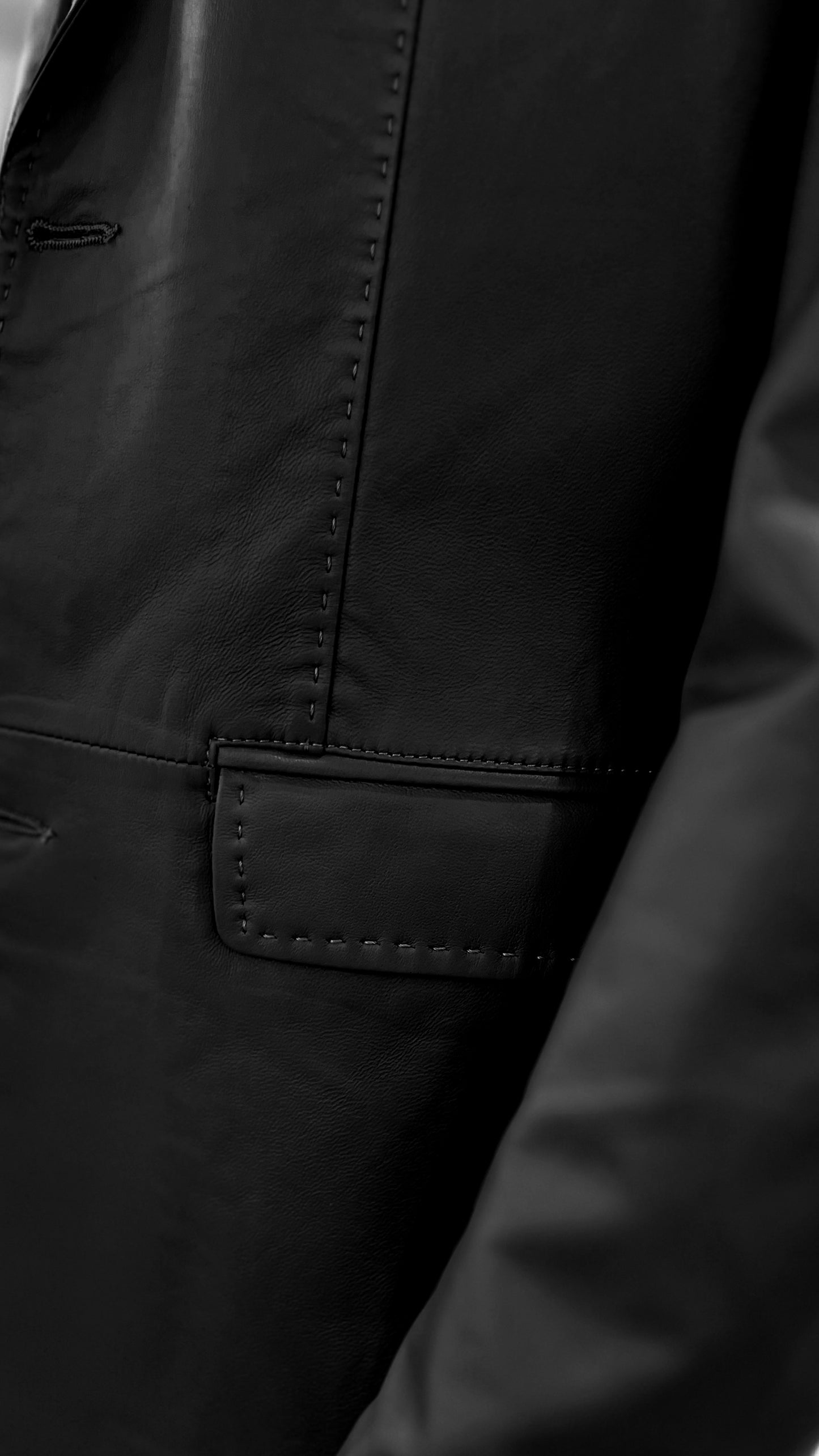 Vercini Premium Leather Blazer