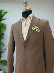 Stylish 2-Piece Seersucker Suit – Lightweight & Timeless