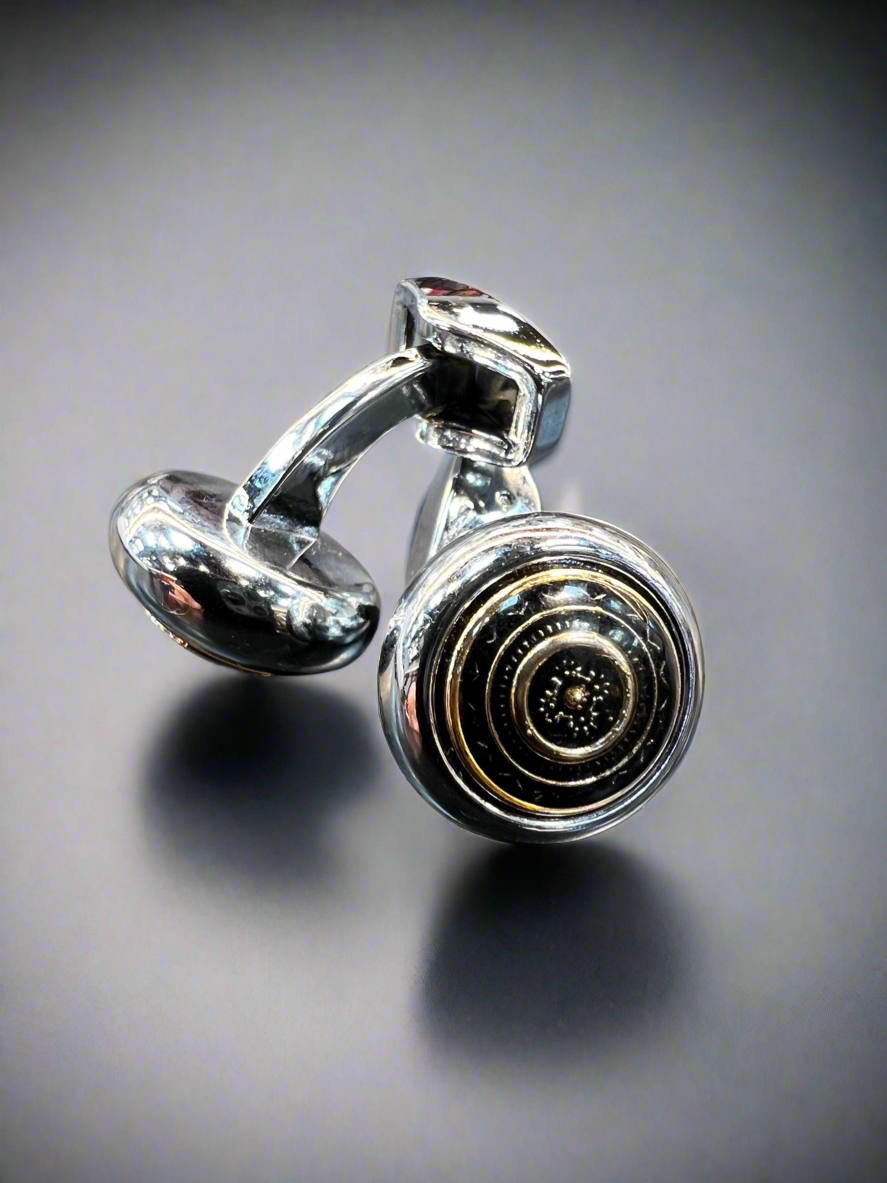 Vercini Multi-Tone Elegance Cufflinks – Sophisticated Accents in Every Shade