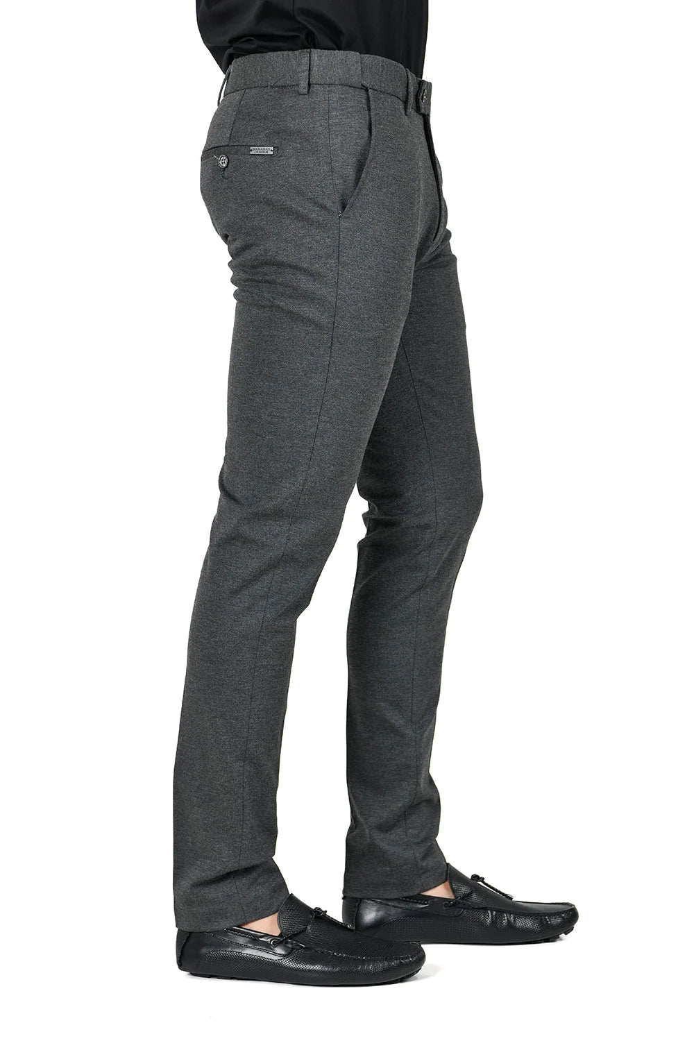 Men's Solid Color Basic Essential Chino Dress Pants